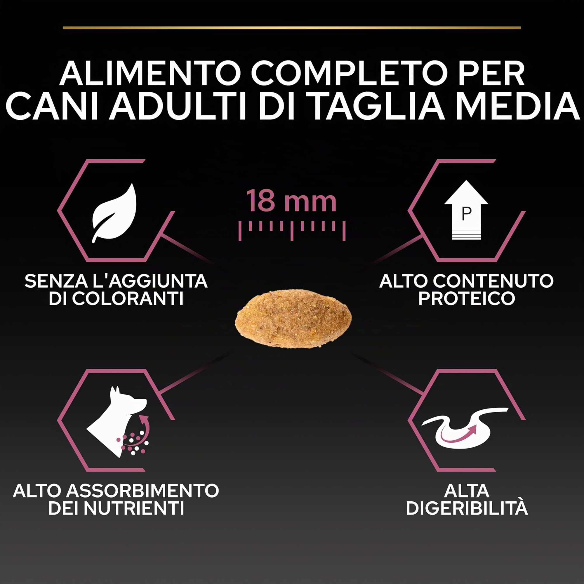 Purina Pro Plan Optiderma Medium Adult Crocchette per Cane con Salmone 14kg