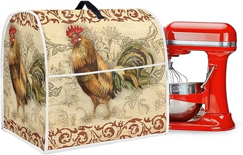 Cubierta para batidora de soporte de gallo, cubierta antihuellas dactilares y aceite, ajuste universal, grande