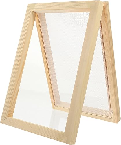 EXCEART Molde de marco de papel y molde de cubierta y kit de fabricación de papel de cubierta molde de fabricación de papel molde de bricolaje