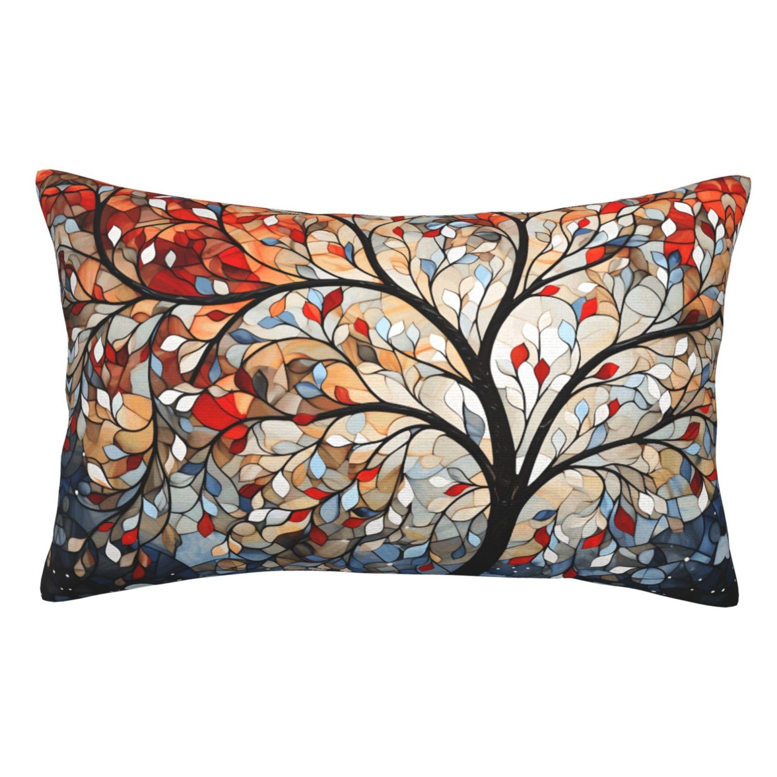 Fundas de cojín artísticas de 40x60cm para crear un ambiente relajante en su dormitorio