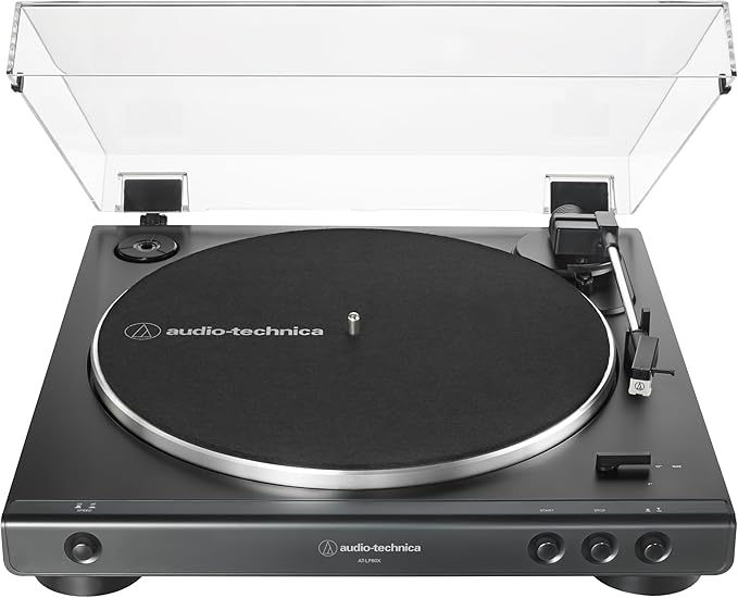 Audio-Technica AT-LP60X-BK Tocadiscos Automático Negro miniatura 2