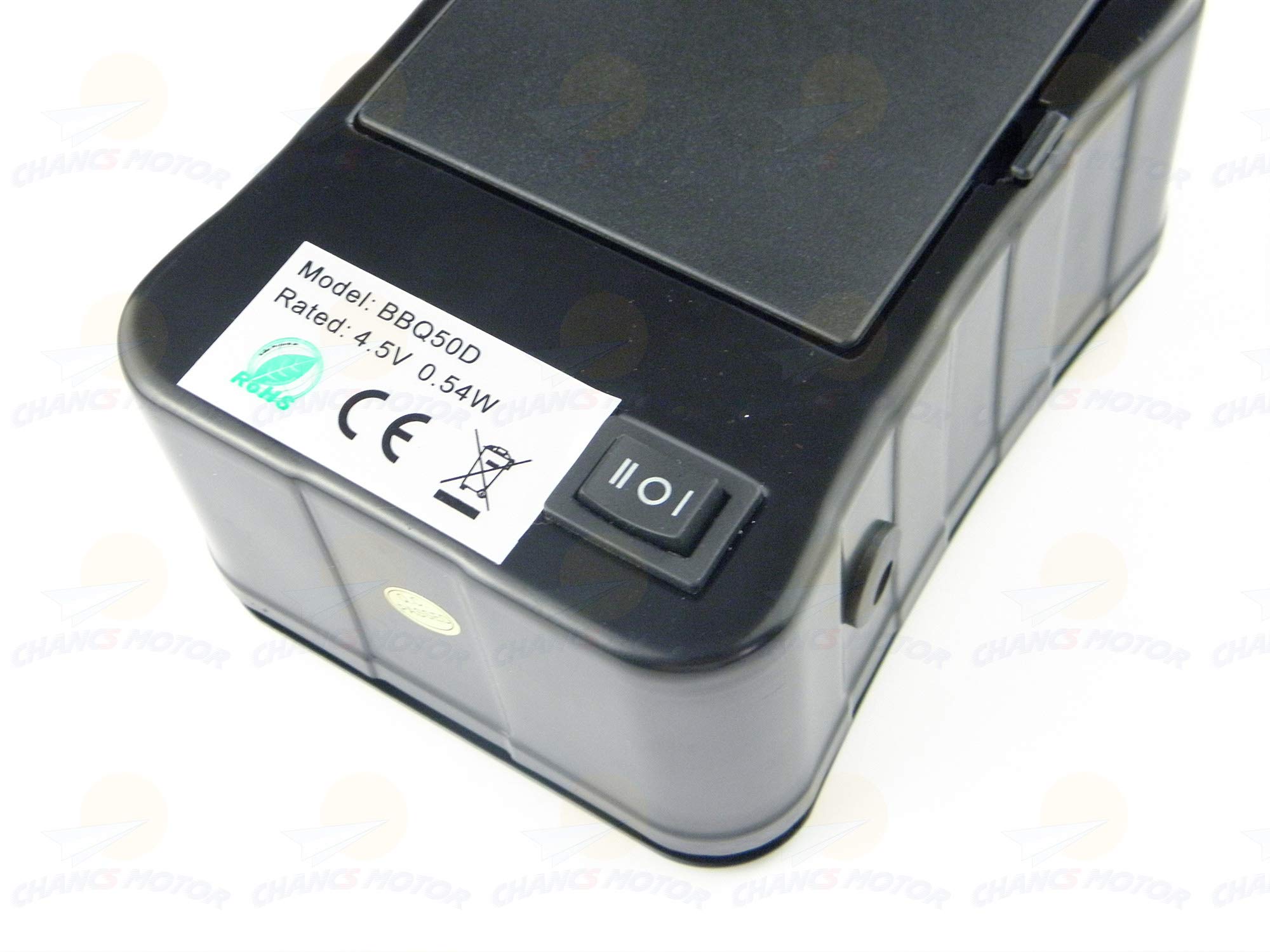 CHANCS 4.5V DC Barbacoa Motor Asador Accesorios Partes 20kg 3 AA Batería para la parrilla de cocina al aire libre