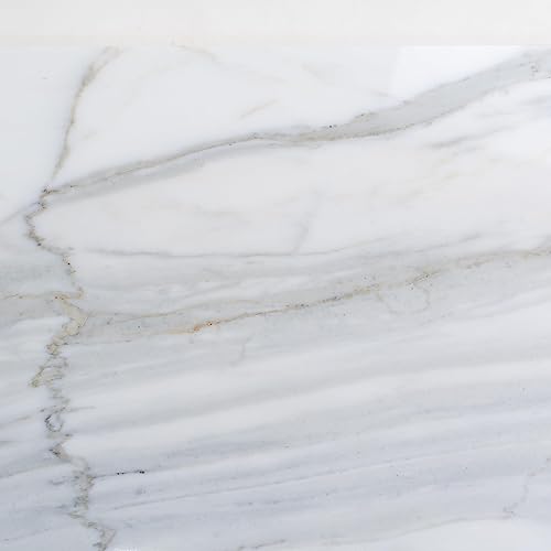 Miniatura 3 de Azulejo de mármol blanco de 12 x 24 pulgadas (10.00 pies cuadrados caja de 5 hojas)