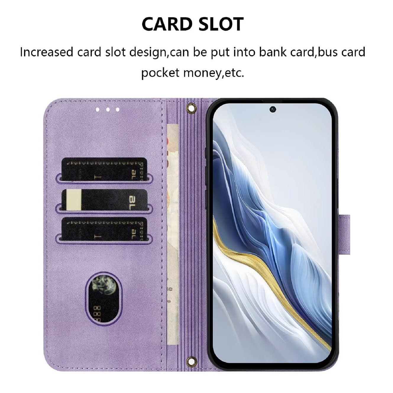 Custodia Portafoglio In Pelle Pixfab Per Xiaomi Redmi Note 14 Pro+ Plus 4G/5G E POCO X7, Con Supporto