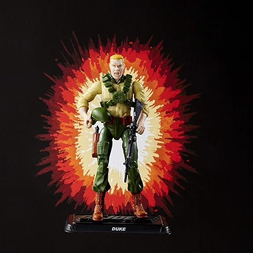 Miniatura 5 de Hasbro G.I. Joe Retro Collection Series Figuras de acción de 3.9 in 2021 Wave 1 Duke