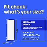 Filtrete 12x24x1 Air Filter, MERV 13, MPR 1900, 2 HVAC Filters – view 4