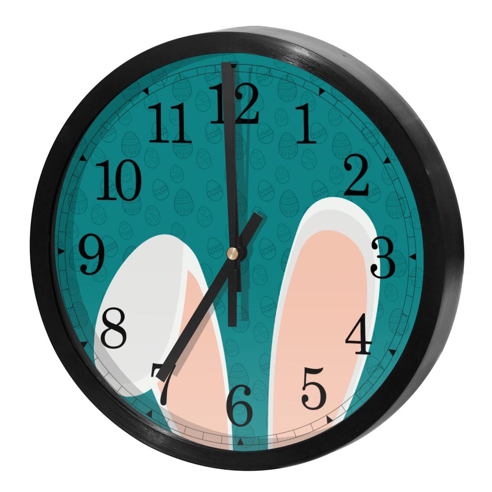 Horloge murale à quartz mécanique silencieuse pour décoration de maison et d'école