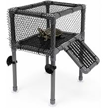13.5"8.6" Turtle Basking Platform, Fall-Protection, Adjustable Height