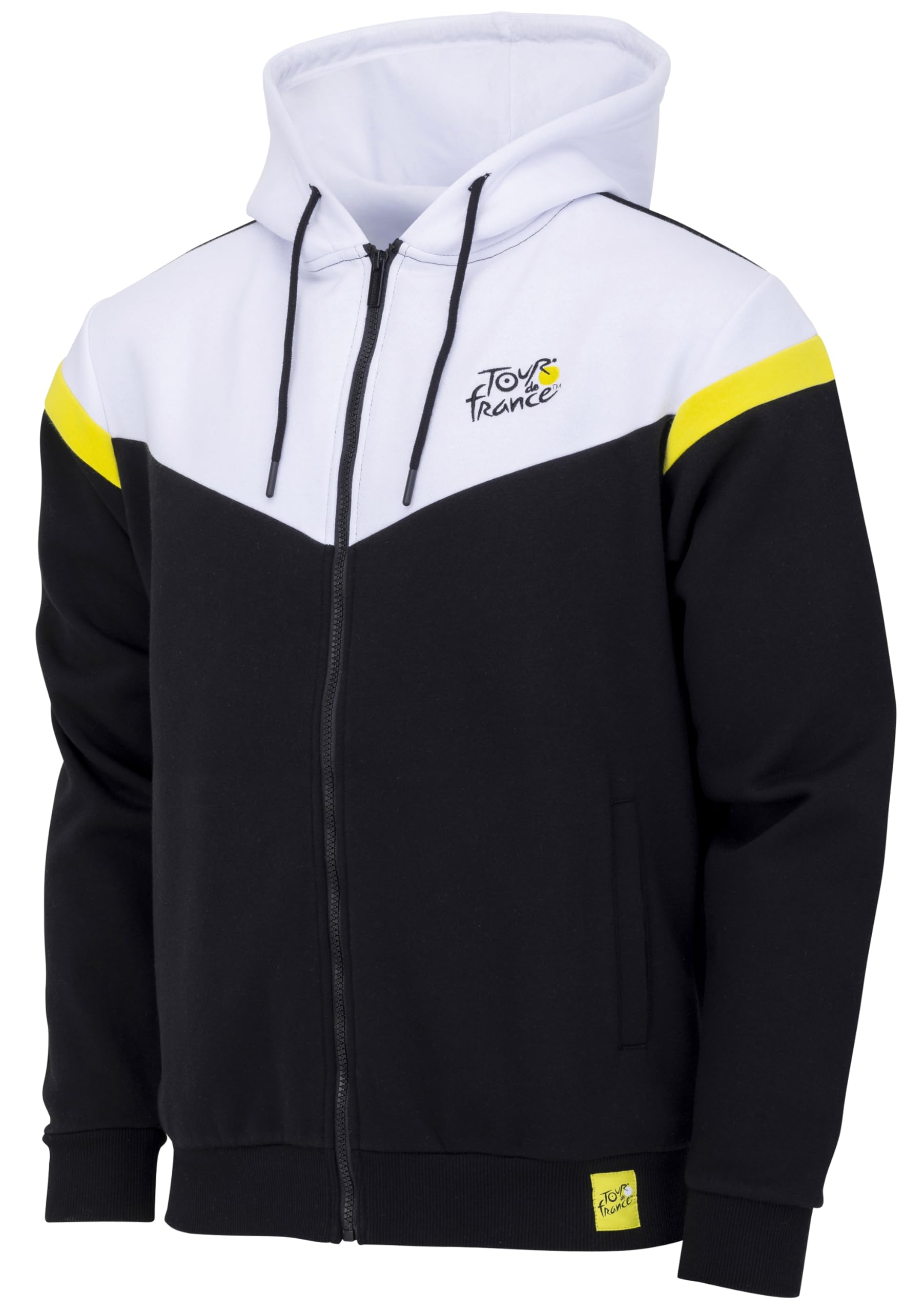 Felpa con zip con cappuccio Tour de France Collezione ufficiale da ciclismo