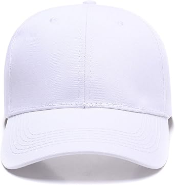 Sports Outdoors Snapback Visors Custom Text Embroidered Dad Hats Personalized Hip Hop Curved Bill Baseball Caps White