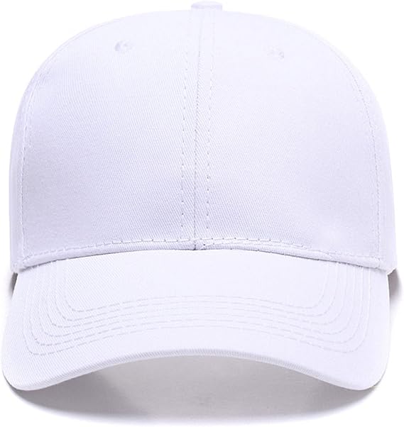 Sports Outdoors Snapback Visors Custom Text Embroidered Dad Hats Personalized Hip Hop Curved Bill Baseball Caps White