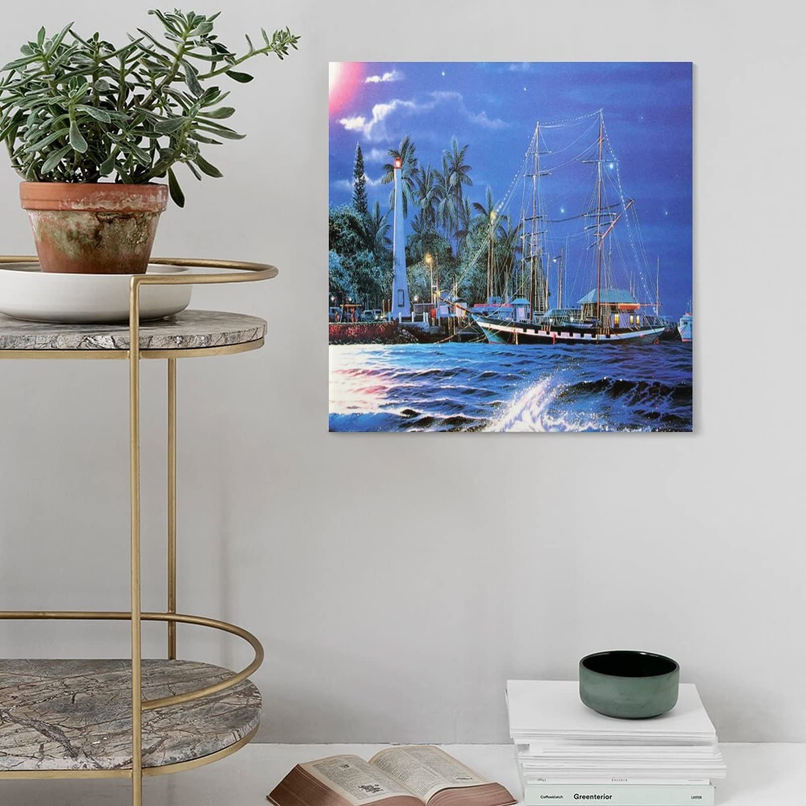 Amazon.co.jp: フォームス ラッセン「ラハイナ・スターライト」 アート