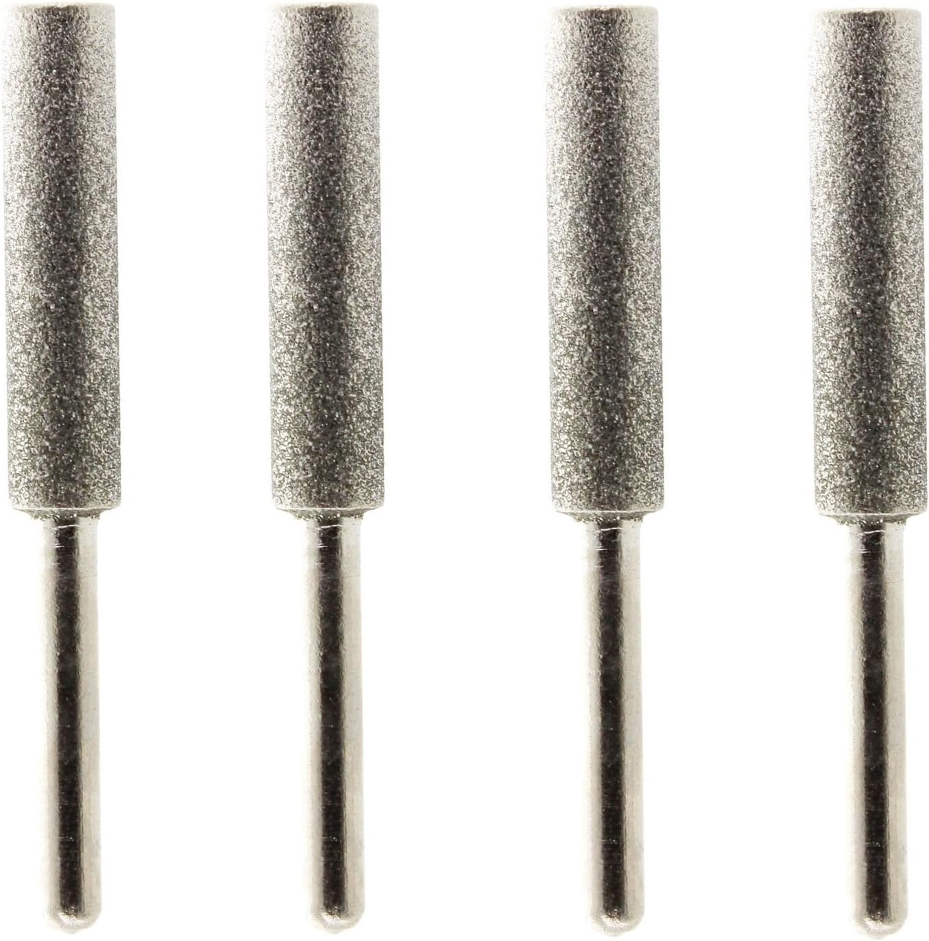 Pro Tools Express Diamond Chainsaw Sharpener Burr 1/8" Shank - 4 Pack