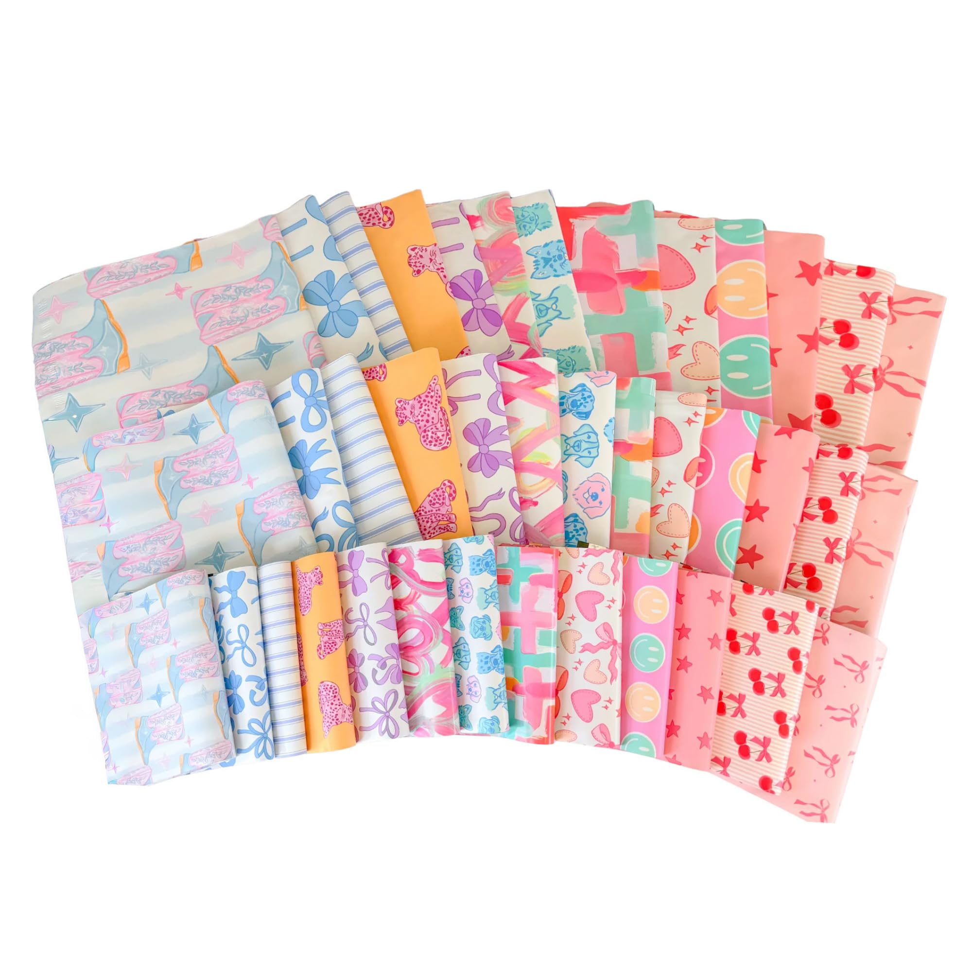 Christmas Poly Mailers - Variety Pack of 18 -7 Christmas Poly Mailers - Variety Pack of 18 -7