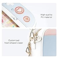 Vista 3 de GeekShare Switch Case Compatible with SwitchSwitch OLED - Travel Crossbody Switch Carrying Case with Adjustable Shoulder Strap for Switch Console