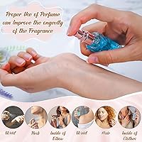 Vista 6 de Kit de fabricación de perfumes DIY - 37 piezas de kits de fabricación de perfumes para mujeres, haz tu propio aroma con aceite esencial, botella