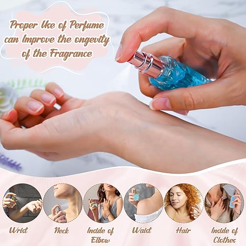 Miniatura 6 de Kit de fabricación de perfumes DIY - 37 piezas de kits de fabricación de perfumes para mujeres, haz tu propio aroma con aceite esencial, botella,