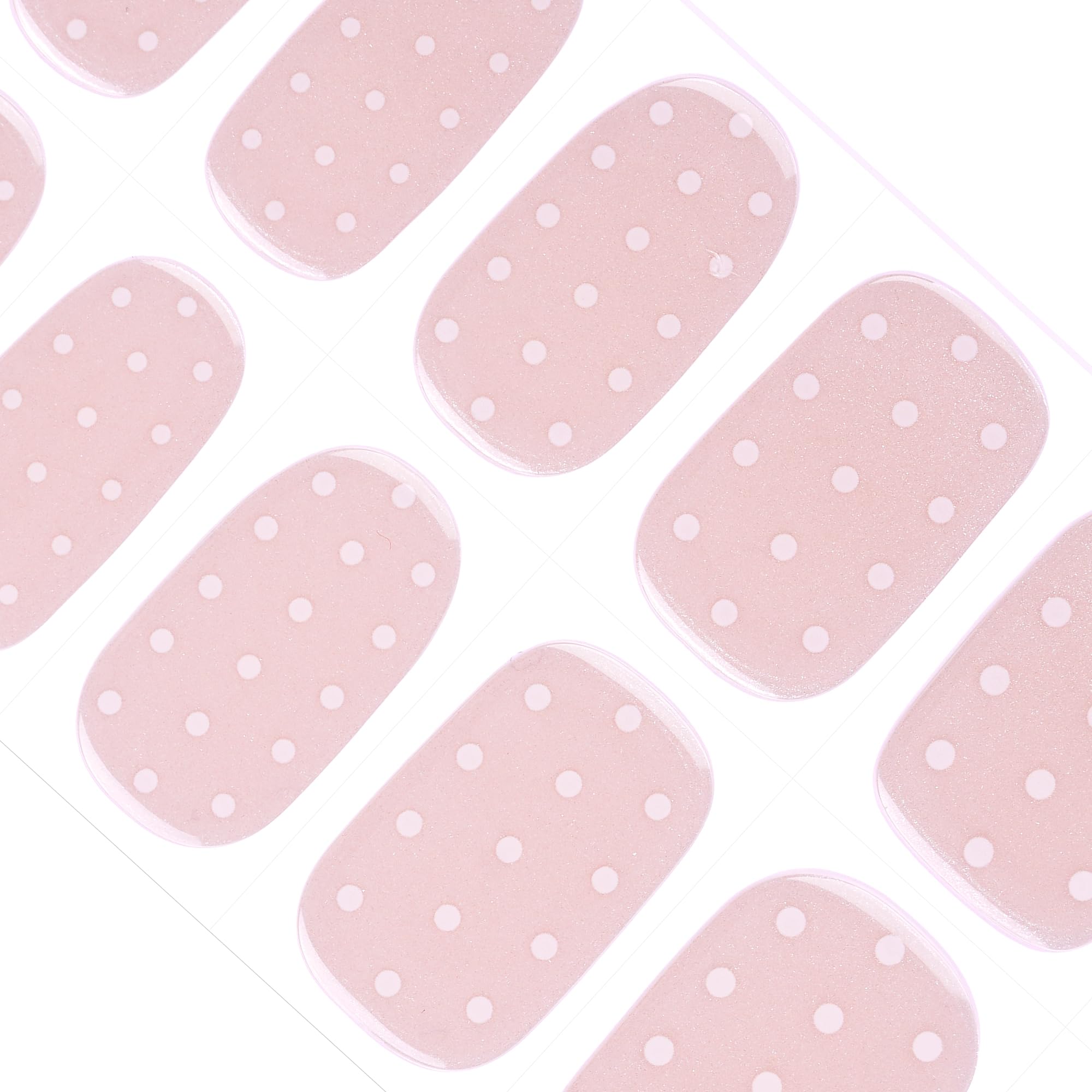 Autocollants en gel semi-durci souples pour corriger les ongles fragiles