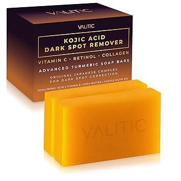 best-kojic-acid-soap-for-dark-spots-under-budget VALITIC dark spot remover soap with vitamin c and retinol