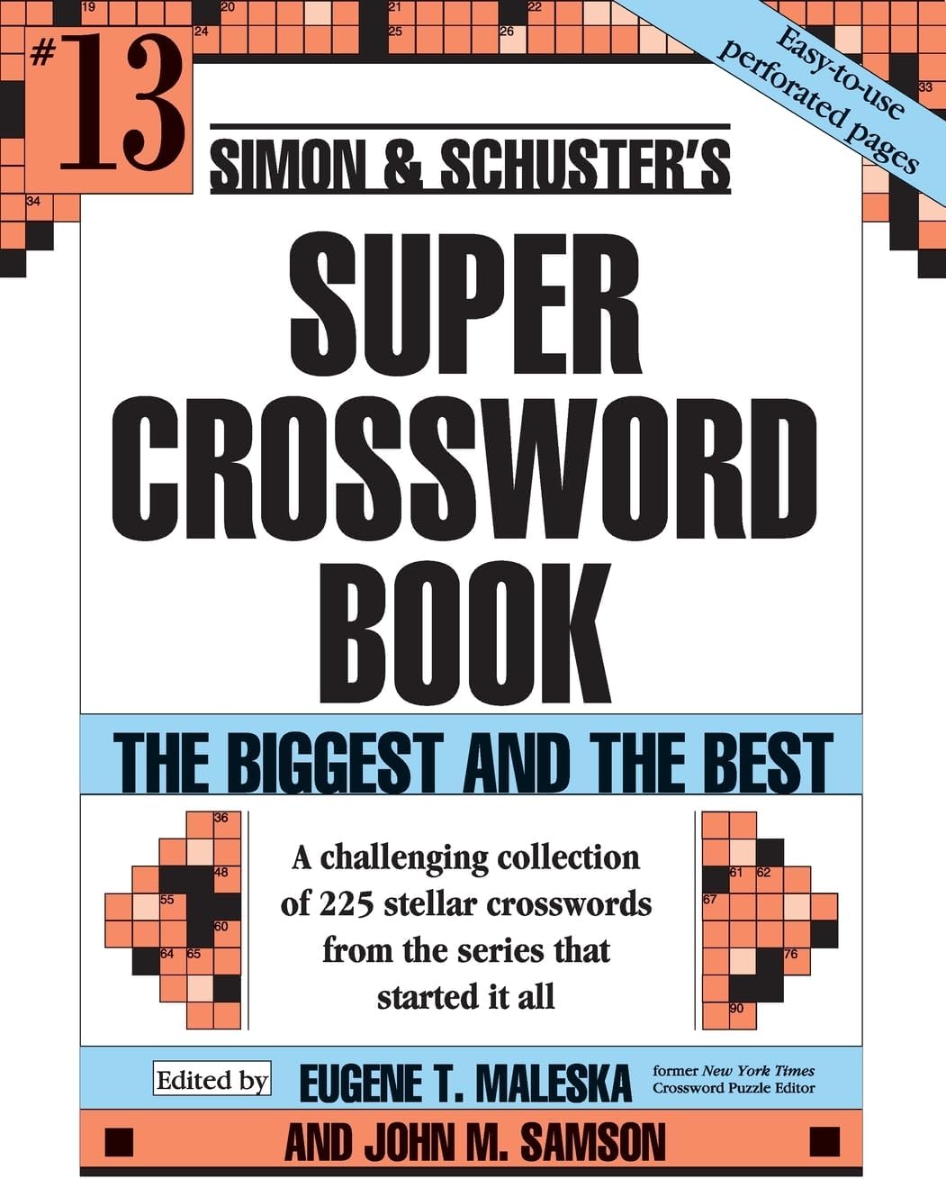 Simon & Schuster Super Crossword Puzzle Book #13: The Biggest and the Best (13)