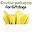 Bobobag 100 Sheets 20X14 Gift Wrapping Tissue Paper Bulk for Gift Bags,Weddings Birthday Showers Arts Craft Party Favor Decoration (Yellow)