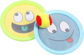 SAFIGLE 1 Set Toys Sticky Balls Plaything Paddle Ball Beach Plaything Catch The Ball Child Bouncy Ball