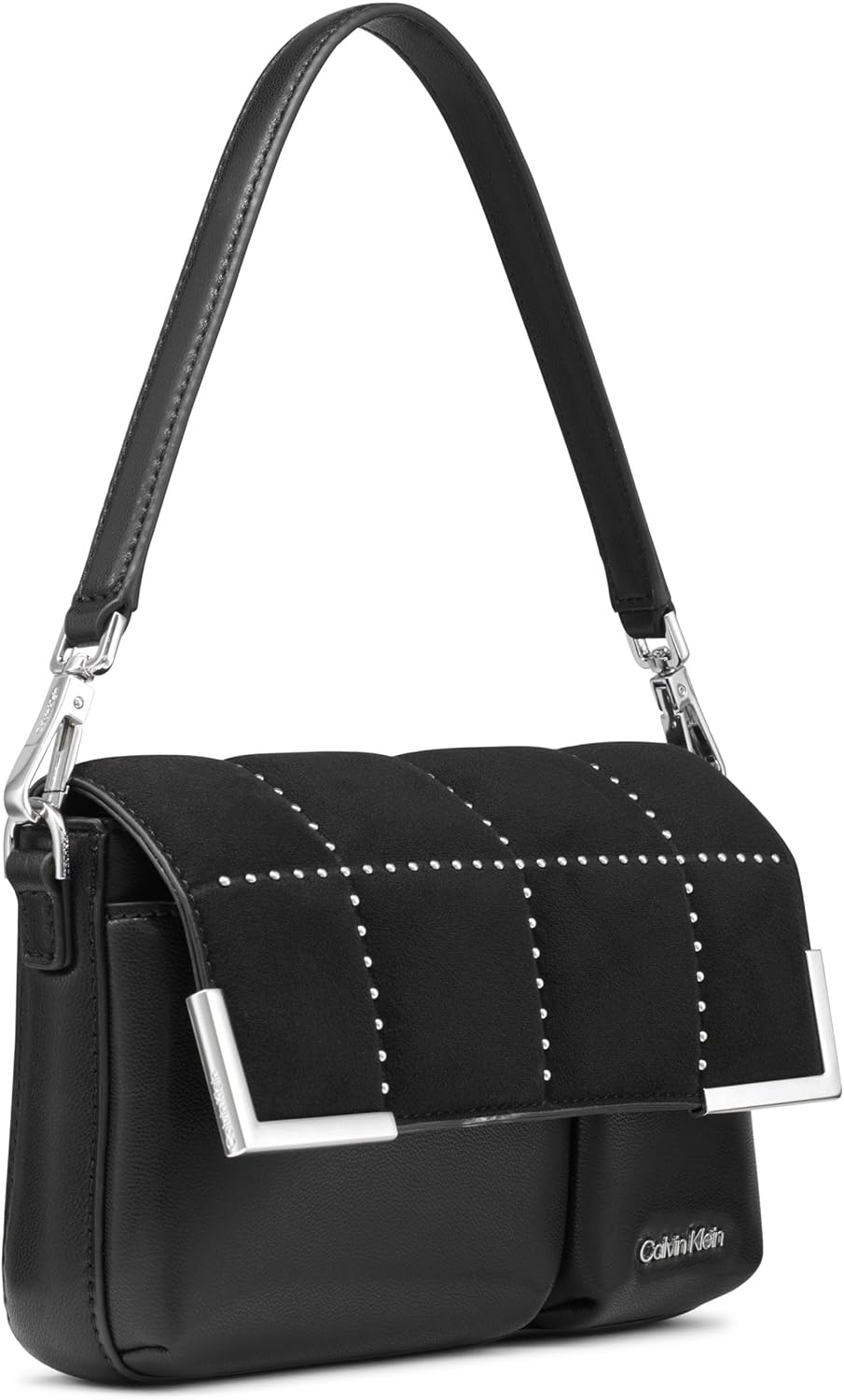 Calvin Klein womens Mica Organizational Flap Crossbody - Image 4