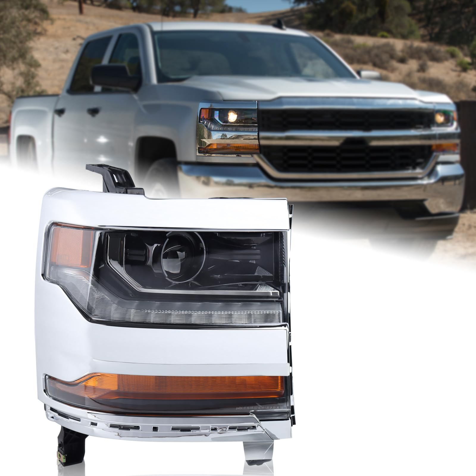 Duolctrams Chrome HID Projector Housing