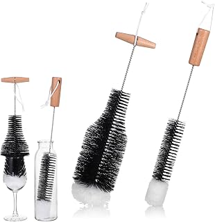 Wood Handle Chimney Cleaning Brush and Rods 2pcs