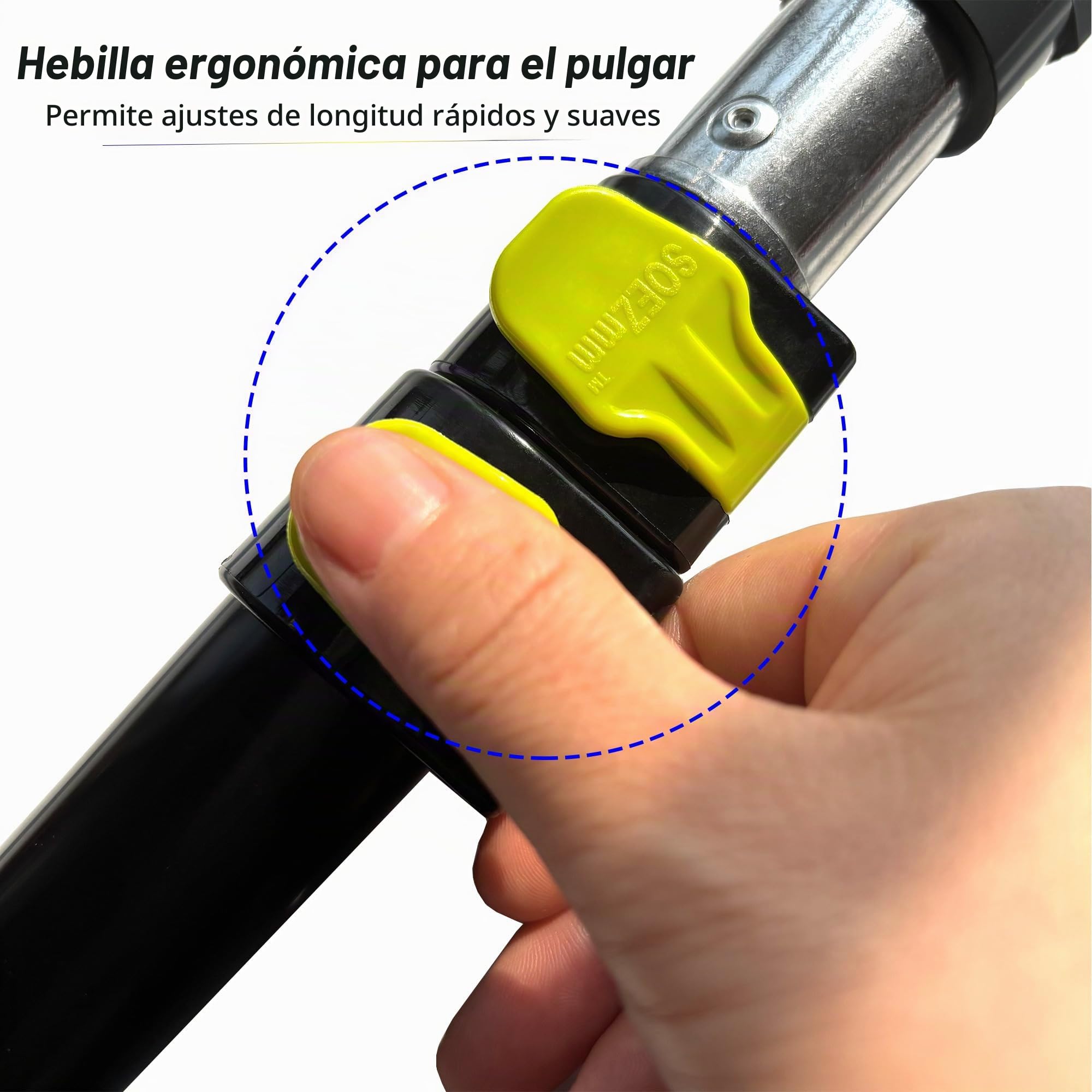 Volleyball Spike Trainer SPT5005 - Un Duradero, Ligero y Bonito Gancho con un Gran Signo de interrogación - Sujeta la Pelota para Ejercicios de saque o golpeo con sensación Real