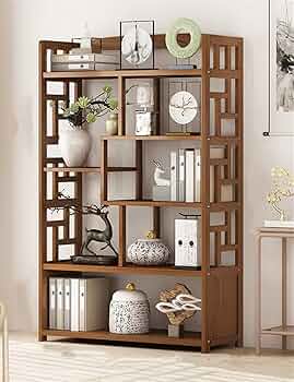 Amazon｜収納ラック本棚 収納棚ディスプレイラックオープンシェルフ