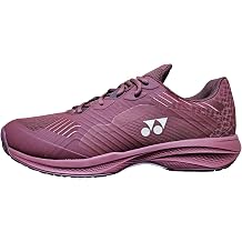 YONEX Power Cushion Sonicage Men's Tennis Shoes - Dark Red - Size 12