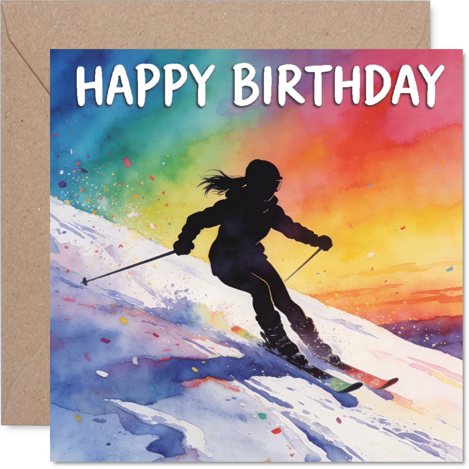 Playful Birthday Card, Celebrate in Style
