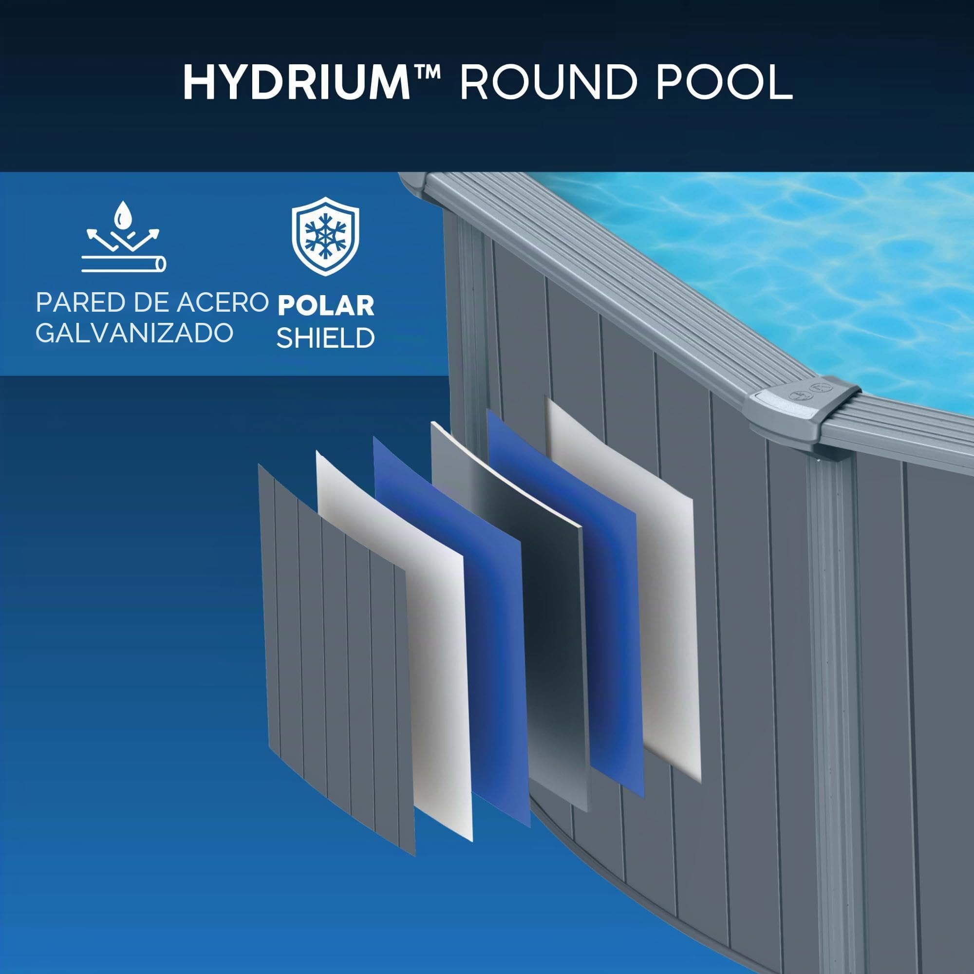 Conjunto de Piscina de 16' x 52"/4,88 MX 1,32 m