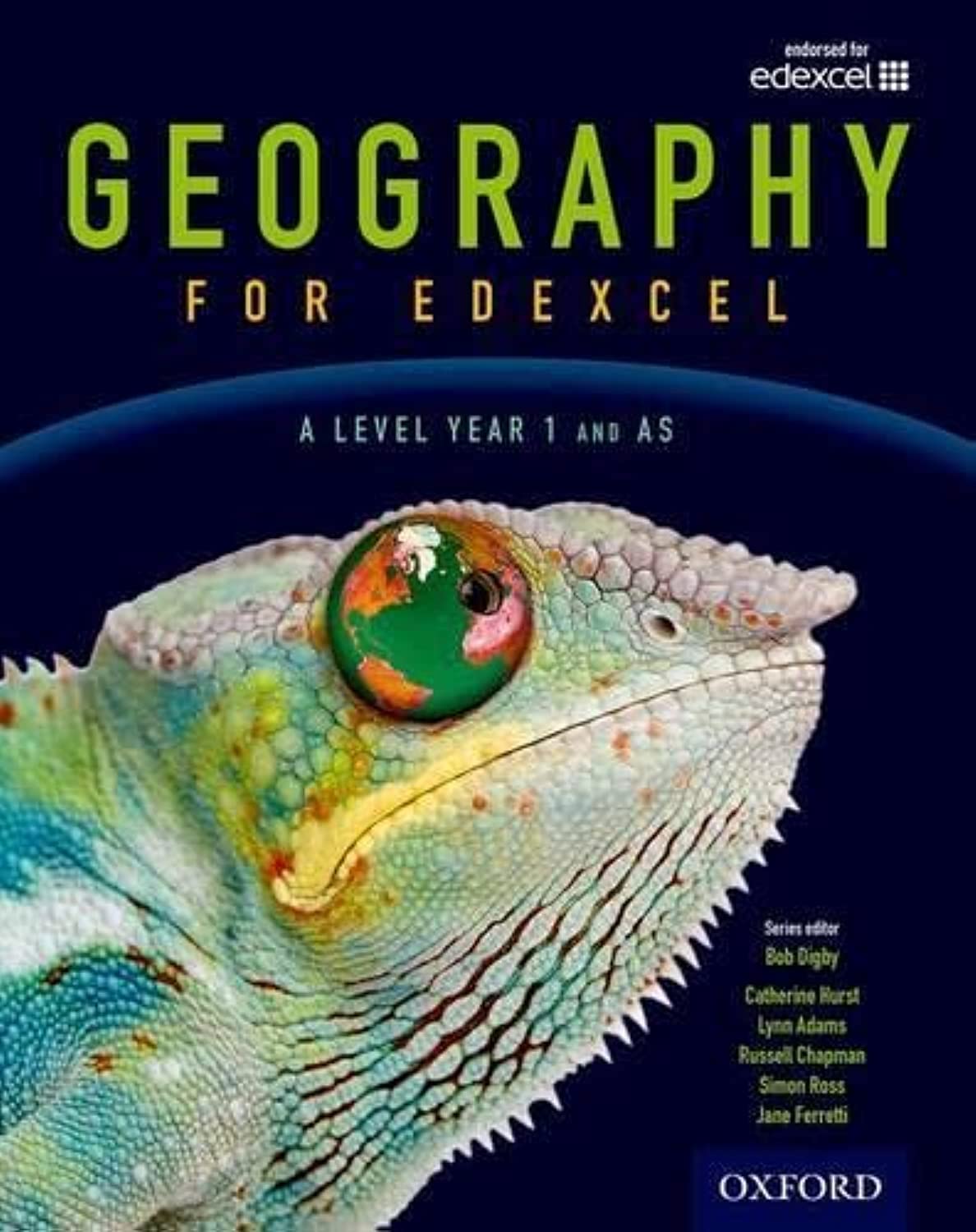 GEOGRAPHY FOR EDEXCEL - A AS LEVEL YEAR 1 - OXFORD - GEOGRAPHY TEXTBOOK - Pre-ow