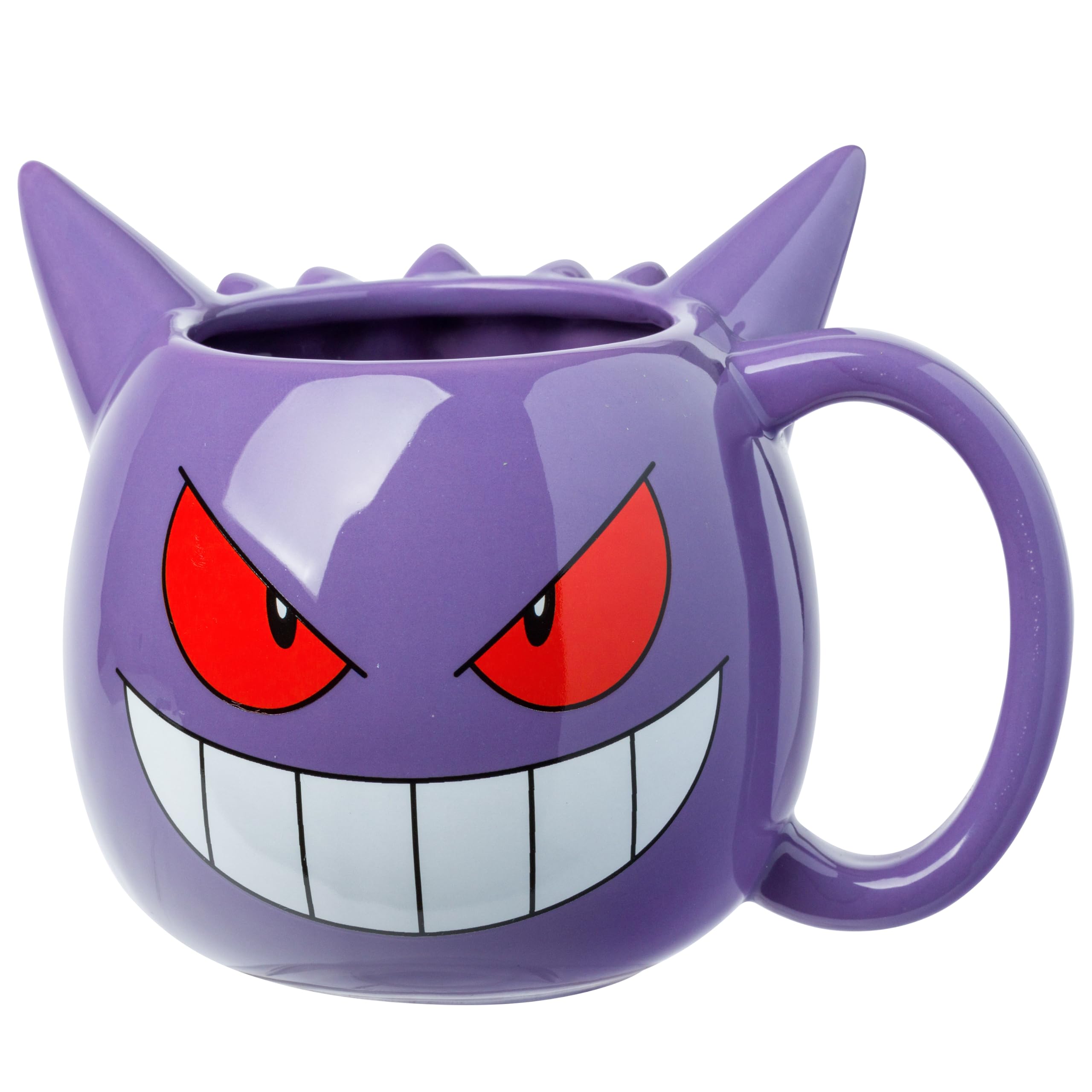 Silver Buffalo Pokemon Gengar Tongue No Legs Ceramic 3D Sculpted Mug, 20 Ounces — image 1