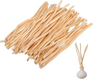 Craft Sticks, 50Pcs Wood Log Sticks for Crafts 12" Wood Twigs Long Wooden Branches for Decoration, DIY Photo Props School Projects Festival Decor