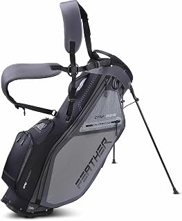 Big Max Dri Lite Feather Golf Stand Bag Grey/Black
