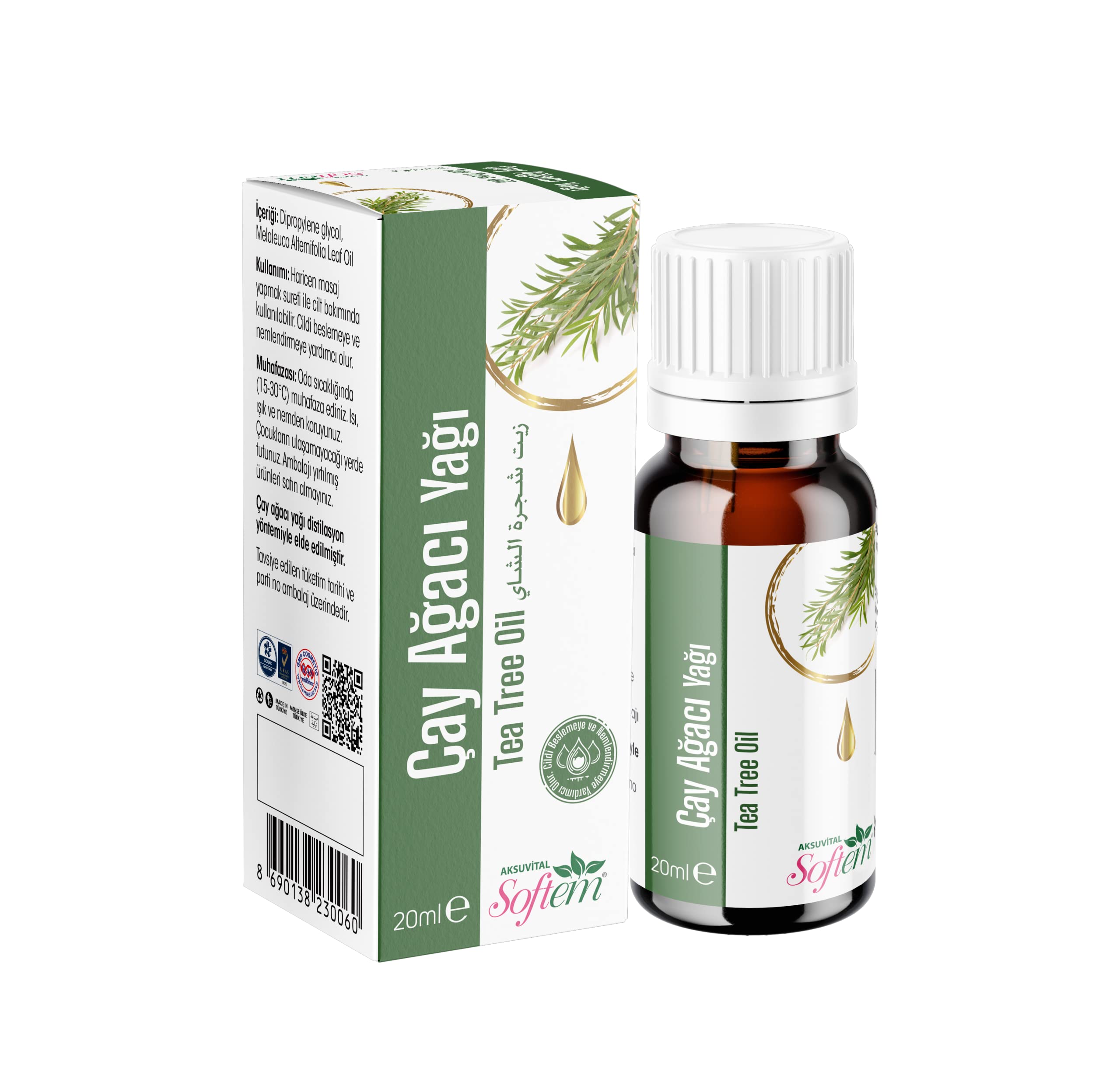 Softem Çay Ağacı Yağı 20 ml