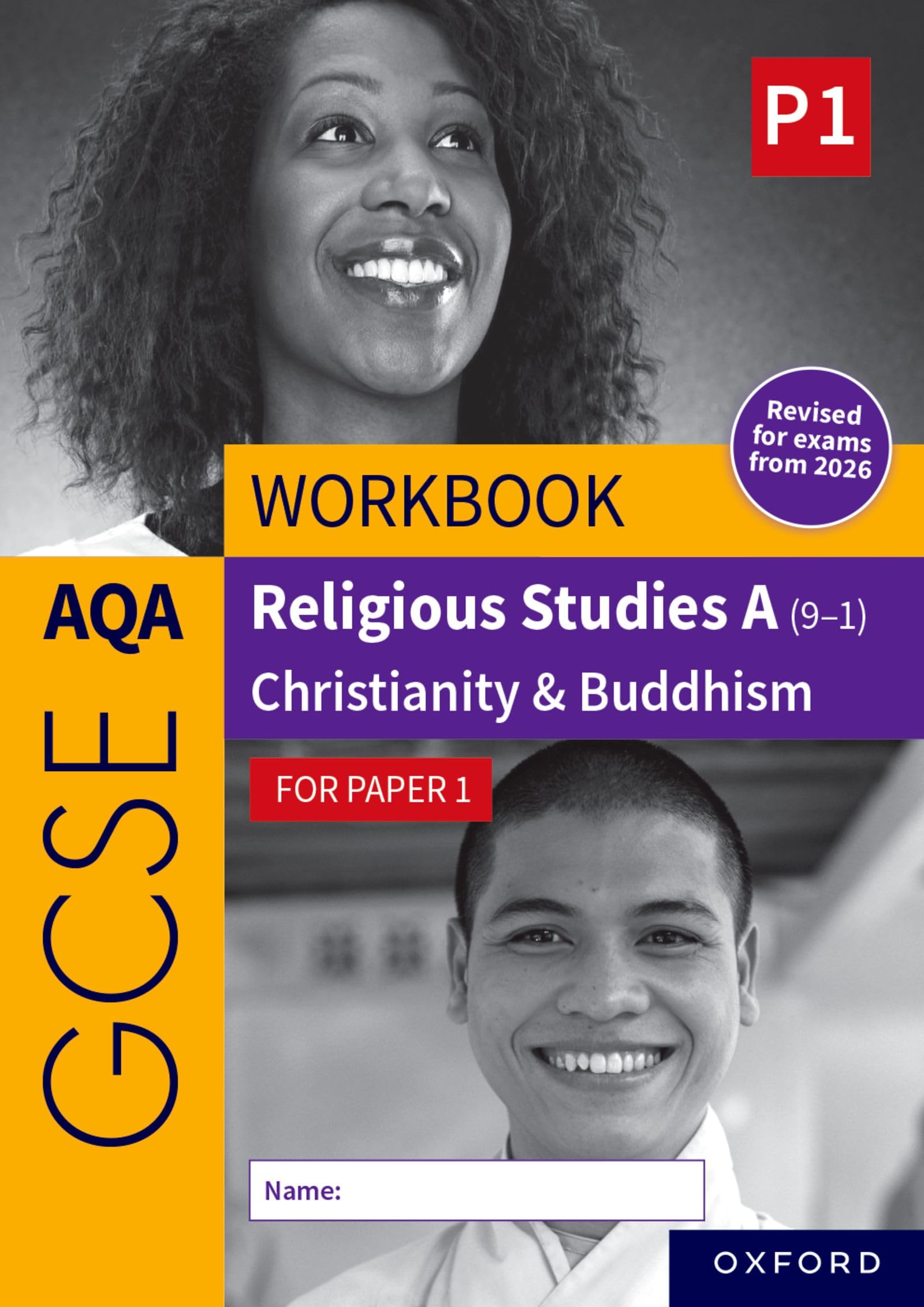 AQA GCSE Religious Studies A (9-1) Workbook: Christianity & Buddhism for Paper 1: Revised Edition