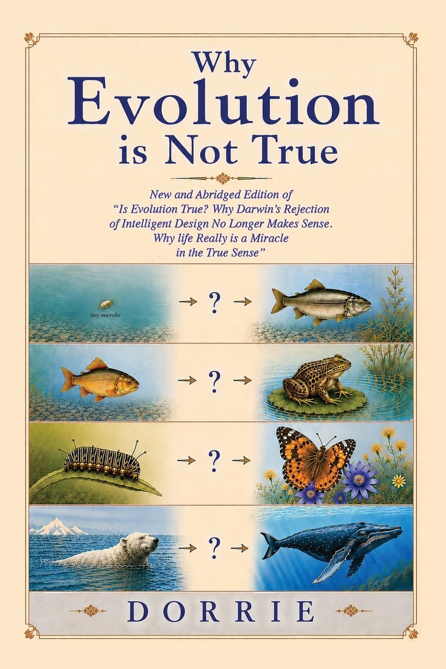 Why Evolution is Not True: New and Abridged Edition of “Is Evolution True? Why Darwin’s Rejection of Intelligent Design No Longer Makes Sense. Why Life Really is a Miracle in the True Sense”