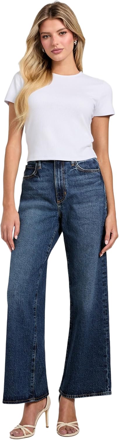 Guess Womens Eco Wide Leg Jean - Image 2