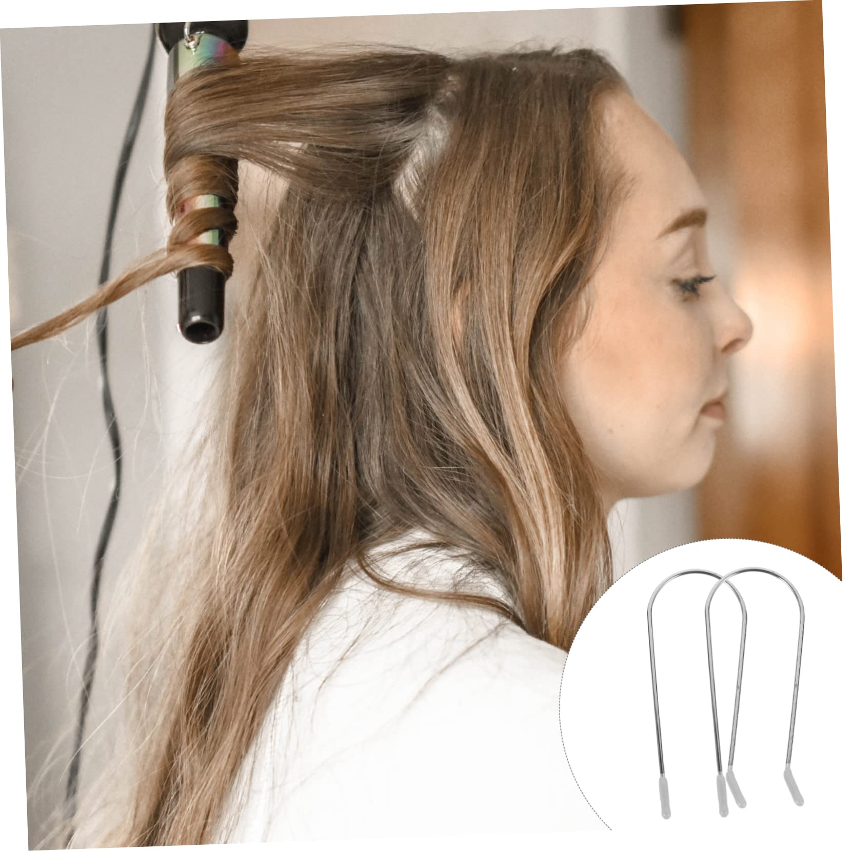 MAGICLULU 5 Sätze Heißwickler-sicherungsclip Ersatz Für Lockenwickler Edelstahl-heißwicklerklammern Für Starken Halt 16 Stück * 5