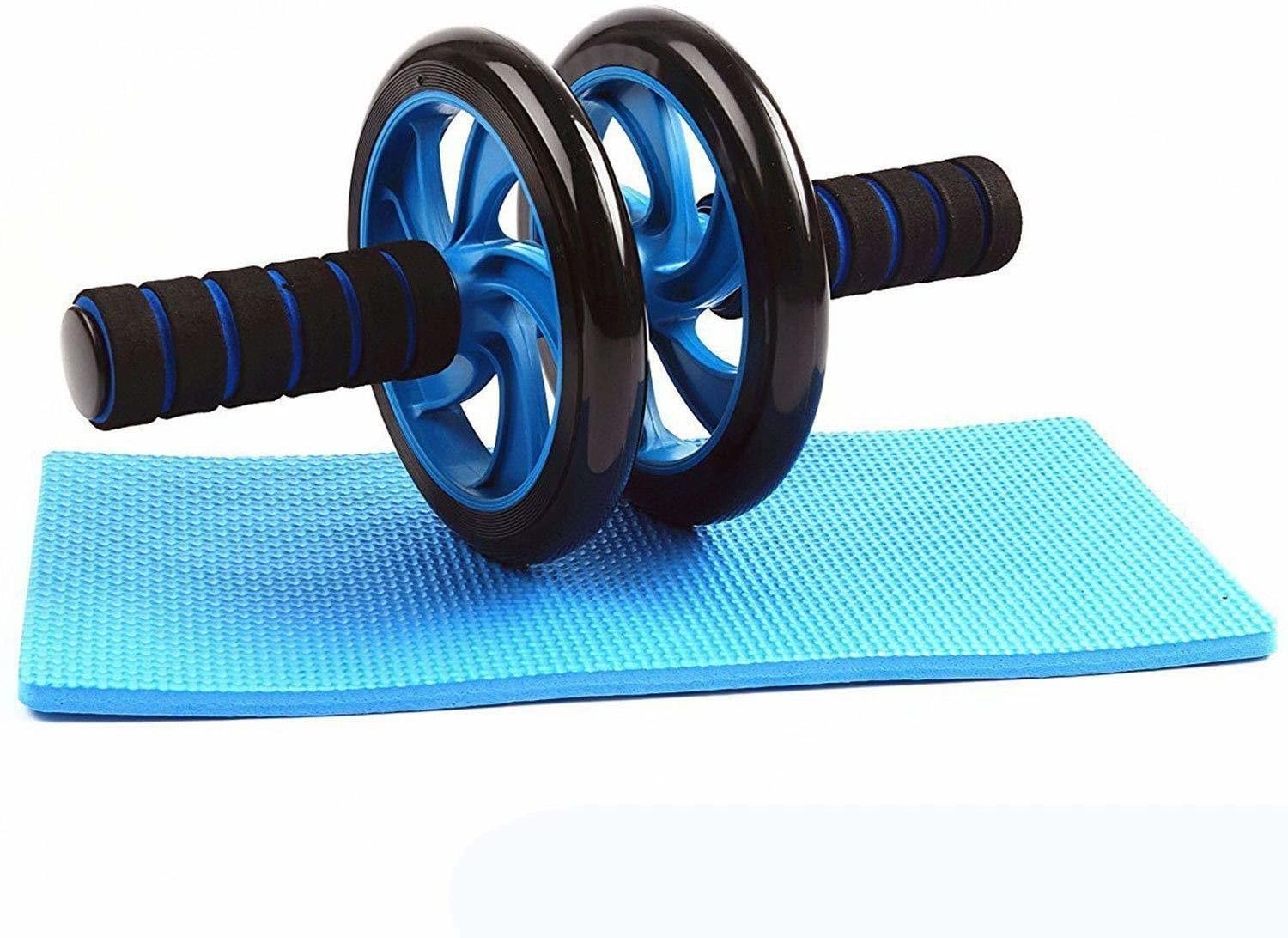 Owlix Anti Skid Double Wheel Total Body AB Roller Exerciser for Abdominal Ab Exerciser (Multicolor)-image-44