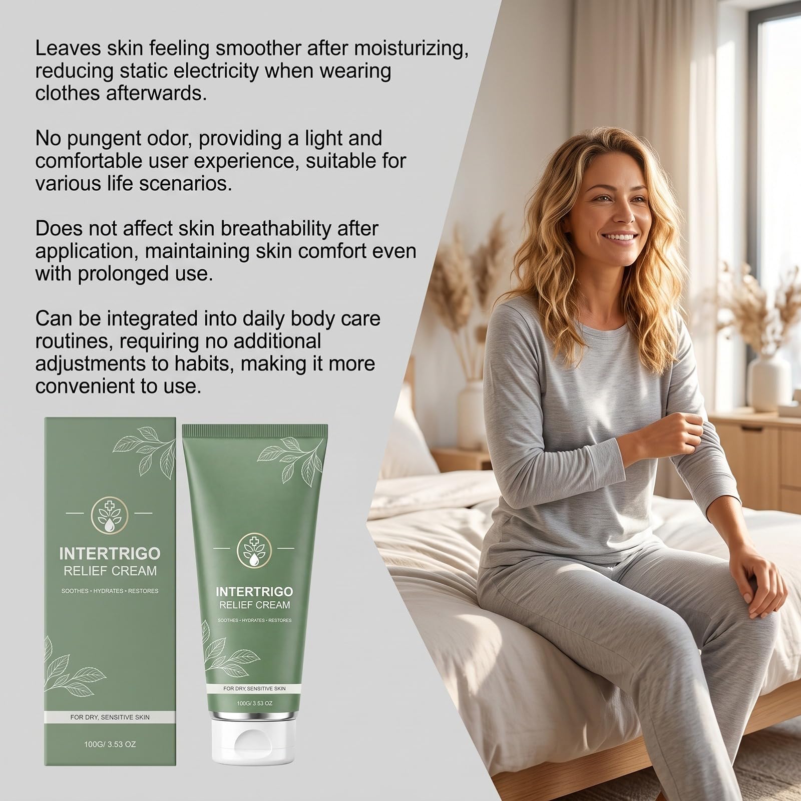 CrèMe Anti-Frottement — PréVient Irritations CutanéEs ; RéDuit Frottements