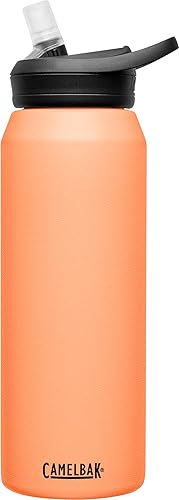 CamelBak Eddy+ Insulated Stainless Steel Bite Valve Straw Water Bottle Desert Sunrise