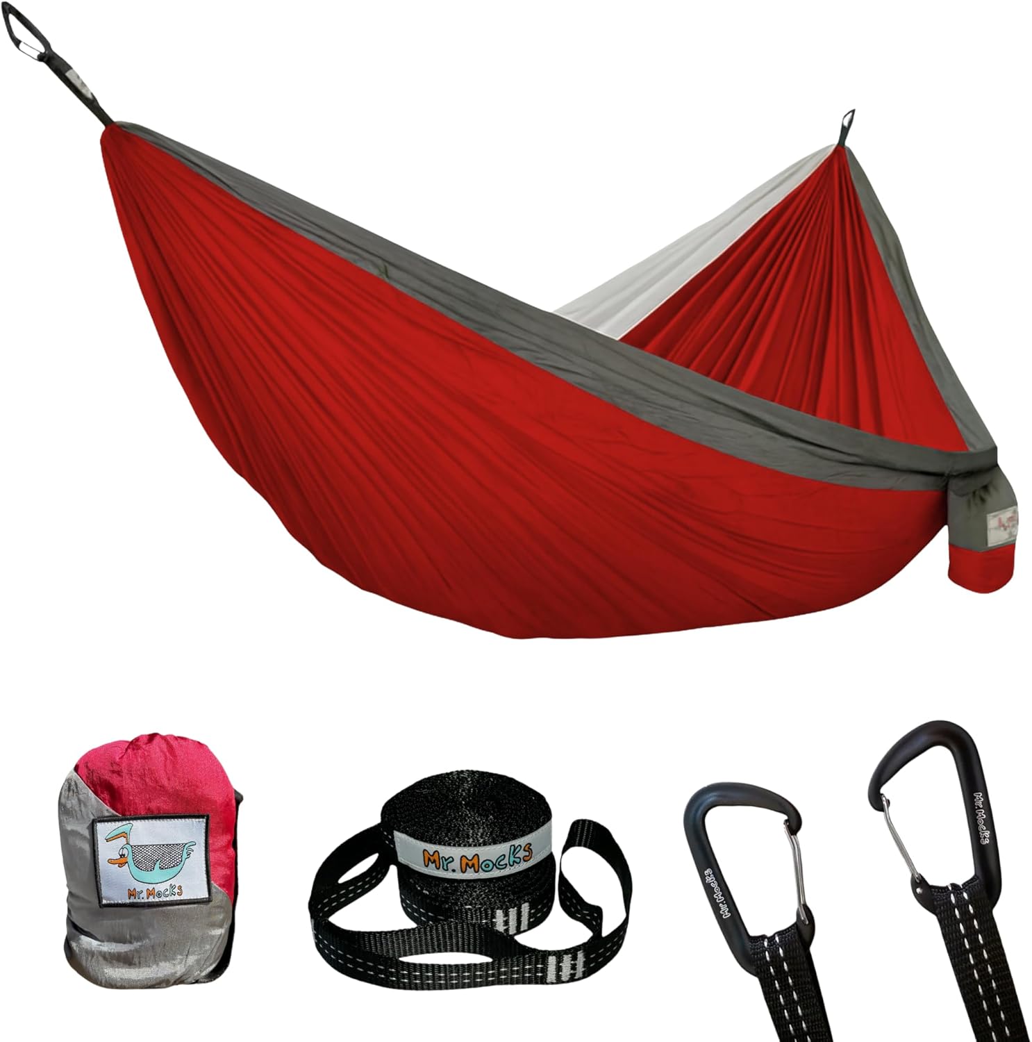 Mr. Mocks Single Camping Hammocks | Single Double and Bunk Bed Backpacking Hammock | Featherlite Outdoorsman Survival | hammok hamick hamock Mock hamaca underquilt hamacas hamic (Alabama)