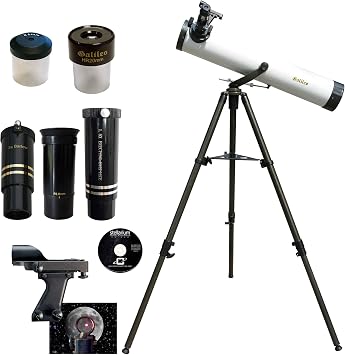 Galileo 800mm x 80mm Astronomical Telescope Kit with Zoom Lens