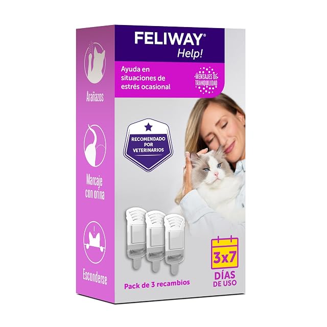 FELIWAY Help! - Ayuda a tu Gato Frente a Situaciones de Estrés Ocasional (Recambio)