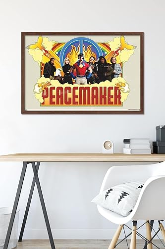 Miniatura 15 de Trends International DC Comics TV Peacemaker - Póster de pared grupal, 34 pulgadas de largo x 22.4 W, versión premium sin marco